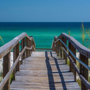 Pensacola Beach Boardwalk.